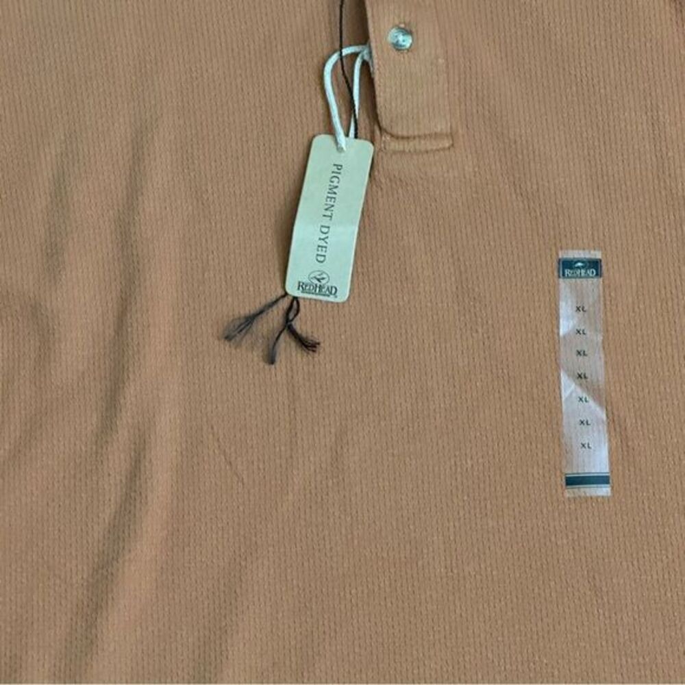 RedHead Copper Pumpkin Short Sleeve XL 100% Cotton Shirt NWT - Picture 5 of 5